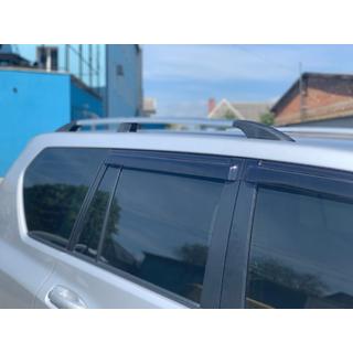 Barre portatutto design turco (Cromo, 2 pz) Toyota Land Cruiser Prado 150 2009-2023 foto 3