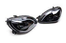 Mercedes S-class W220 1998-2005 Fari anteriori con luci diurne a LED (2 pz) foto 3