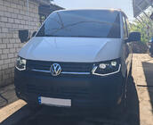Volkswagen T6 2015-2024 Fari anteriori con luci diurne a LED Black (2015-2019, 2 pz) foto 7