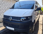 Volkswagen T6 2015-2024 Fari anteriori con luci diurne a LED Black (2015-2019, 2 pz) foto 2