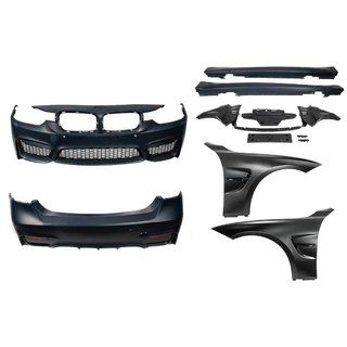 Kit carrozzeria con parafanghi (F80 M3) BMW 3 Series F30/F31 2012-2019 foto 2