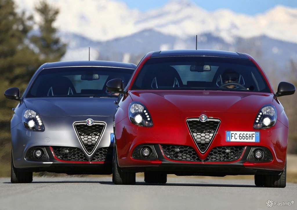 Modello restyling della berlina Alfa Romeo Giulietta