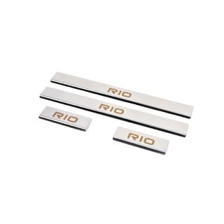 Battitacco Carmos (4 pz, acciaio inox) foto 2
