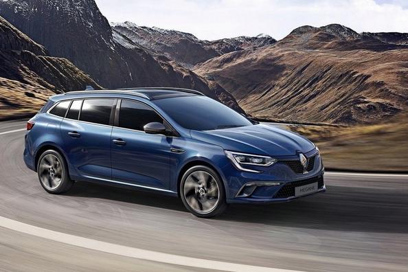 La quarta generazione della station wagon Renault Megane Estate Foto 1