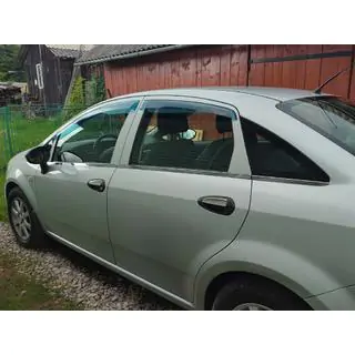 Coperture Maniglie Porta Cromate (4 pz, Acciaio Inox) Fiat Linea 2006-2018 foto 2