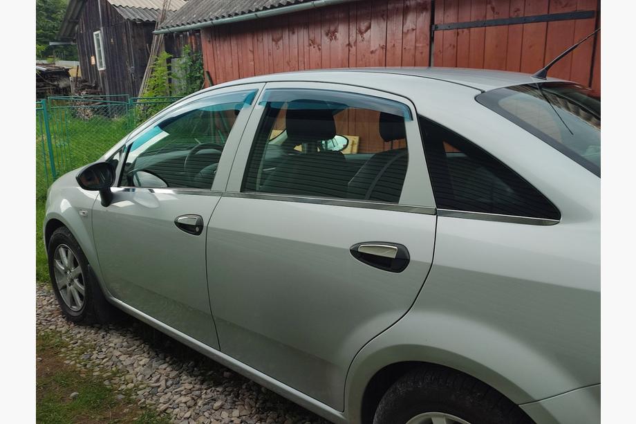 Fiat Linea 2006-2018 Coperture Maniglie Porta Cromate (4 pz, Acciaio Inox) Foto 2