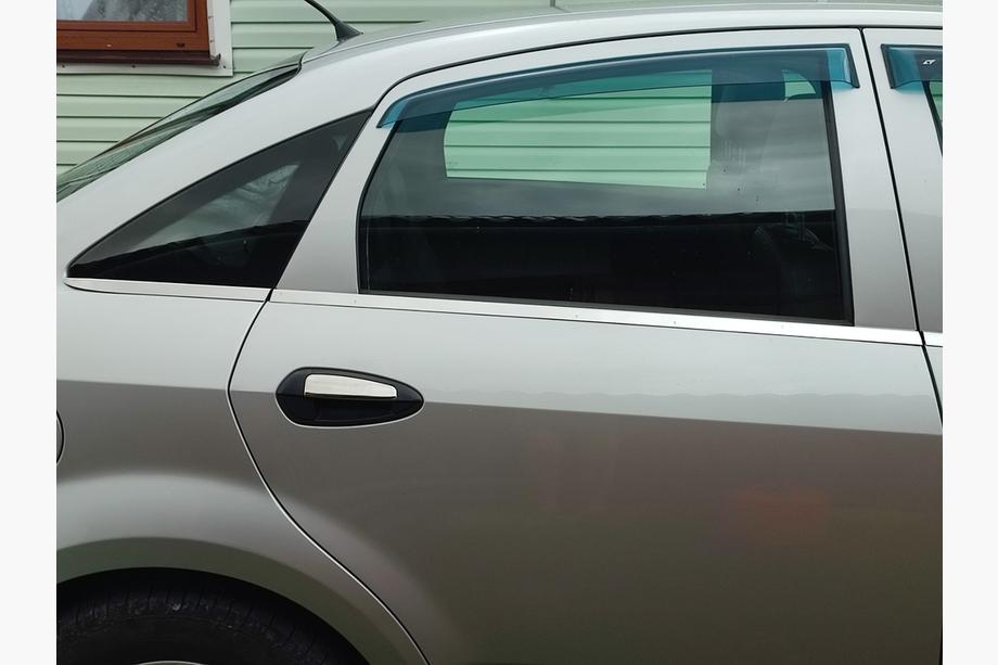 Fiat Linea 2006-2018 Coperture Maniglie Porta Cromate (4 pz, Acciaio Inox) Foto 5