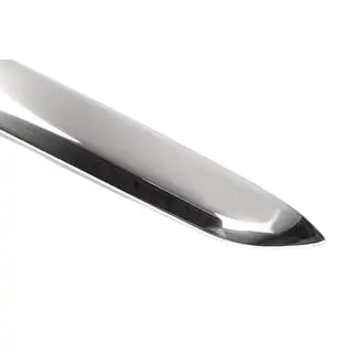 Modanatura cromata sopra la targa (acciaio inox) foto 3