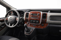 Renault Trafic 2015- Copertura cruscotto Alluminio foto 1