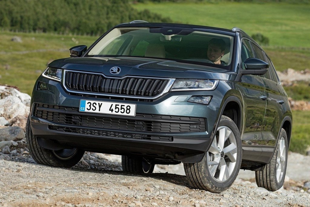Medie dimensioni di crossover suv Skoda Kodiaq