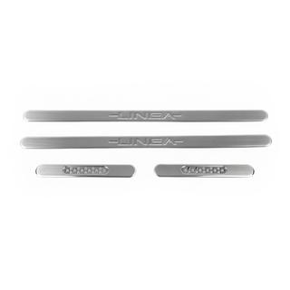 Battitacco OmsaLine (4 pz, acciaio inox) foto 2