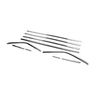 Modanature inferiori finestrini OmsaLine (10 pz, acciaio inox) foto 3