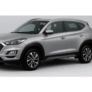 Cornici modanature finestrini OmsaLine (14 pz, acciaio inox) Cromo nero Hyundai Tucson TL 2016-2021 foto 1