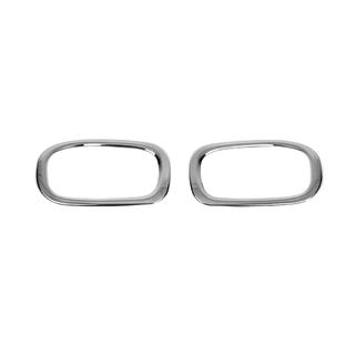 Cornici cromate per riflettori paraurti posteriore OmsaLine (2 pz, acciaio inox) Jeep Renegade 2014- foto 1