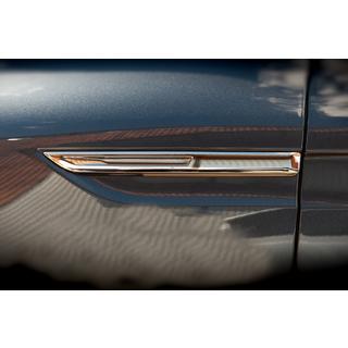 Coperture Cromate Indicatori di Direzione 2016-2020 (2 pz, Acciaio Inox) Renault Megane IV 2016-2025 foto 2