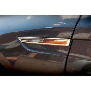 Coperture Cromate Indicatori di Direzione 2016-2020 (2 pz, Acciaio Inox) Renault Megane IV 2016-2025 foto 3
