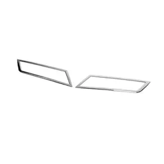 Cornici Fendinebbia OmsaLine (2 pz, Acciaio Inox) foto 3