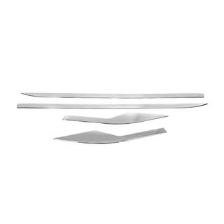 Modanature porta OmsaLine (4 pz, acciaio inox) foto 2