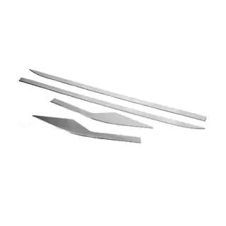 Modanature porta OmsaLine (4 pz, acciaio inox) foto 4