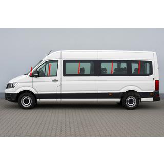 Modanature inferiori finestrini passo lungo (10 pz, acciaio inox) Volkswagen Crafter 2016- foto 1