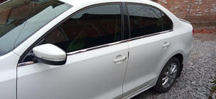 Volkswagen Jetta 2011-2018 Modanature inferiori finestrini acciaio inox (6 pz) Carmos - Acciaio Inox Turco foto 3
