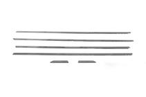 Volkswagen Jetta 2011-2018 Modanature inferiori finestrini acciaio inox (6 pz) Carmos - Acciaio Inox Turco foto 8