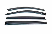 Mitsubishi L200 2006-2015 Deflettori Finestrini (4 pz, Niken) foto 2