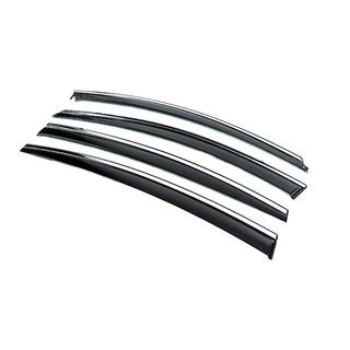 Deflettori finestrini con profilo cromato (4 pz, Niken) Hyundai Elantra (AD) 2015-2020 foto 4