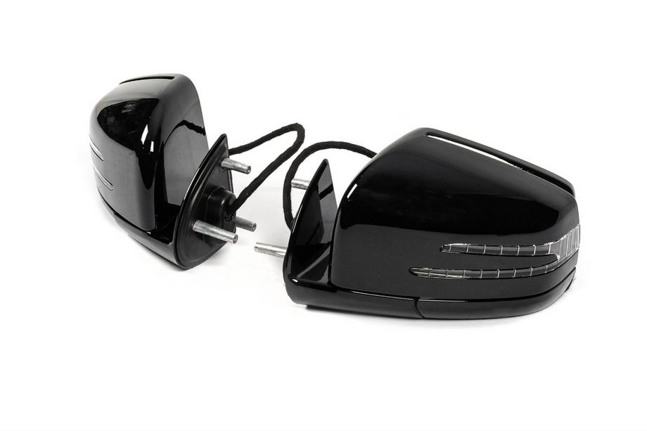 Mercedes GL class X164 2006-2012 Specchietti Facelift (Neri, 2 pz) Image