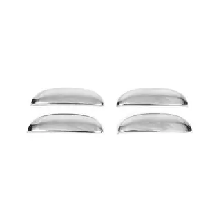 Coperture Maniglie Cromate (4 pz, Acciaio Inox) Fiat Albea 2002-2012 foto 2
