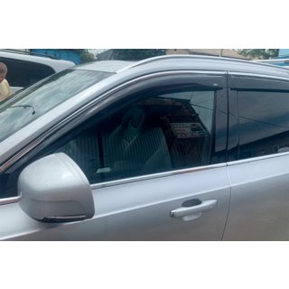 Deflettori finestrini con striscia cromata (4 pz, HIC) foto 4