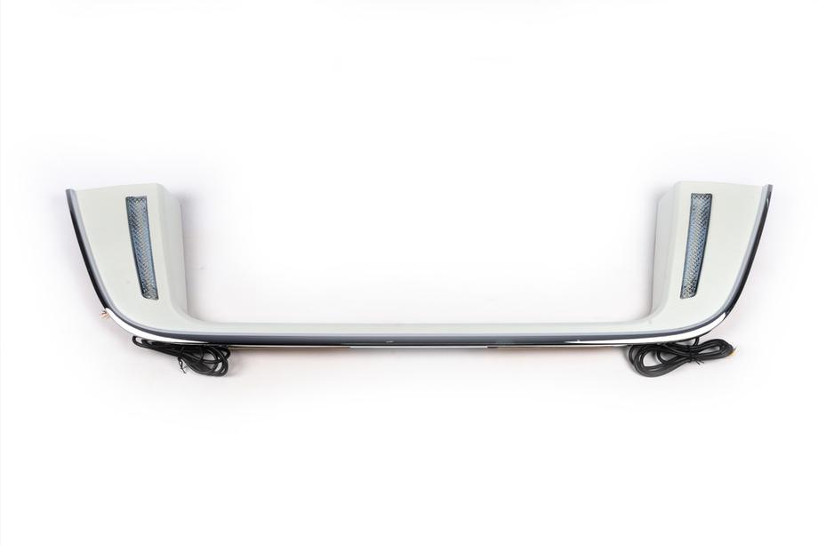 Toyota Land Cruiser 200 2007-2021 Portatarga LED Nero Foto 2