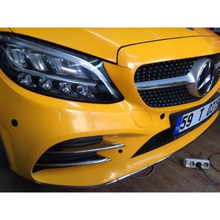 Coperture cromate per fendinebbia per AMG (4 pz) foto 2