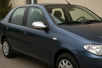Fiat Albea 2002-2012 Coperture Specchietti (2011↗, 2 pz, plastica) Carmos - ABS foto 2