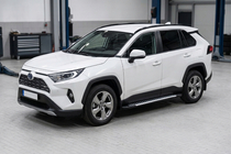 Toyota Rav 4 2019–2025 Pedane Laterali Line (2 pz, Alluminio) foto 1
