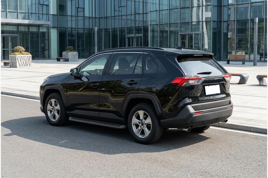 Toyota Rav 4 2019–2025 Pedane Laterali Tayga Black (2 pz, Alluminio) Foto 1