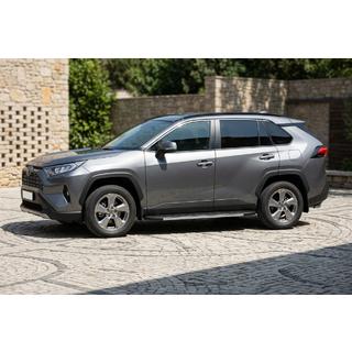Pedane Laterali Duru (2 pz, Alluminio) Toyota Rav 4 2019–2025 foto 1