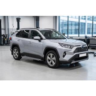 Pedane Laterali Rainbow (2 pz, Alluminio) Toyota Rav 4 2019–2025 foto 1