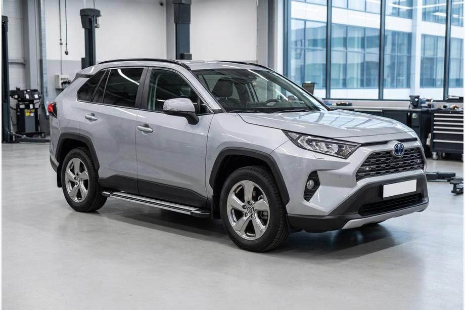 Toyota Rav 4 2019–2025 Pedane Laterali Rainbow (2 pz, Alluminio) Image