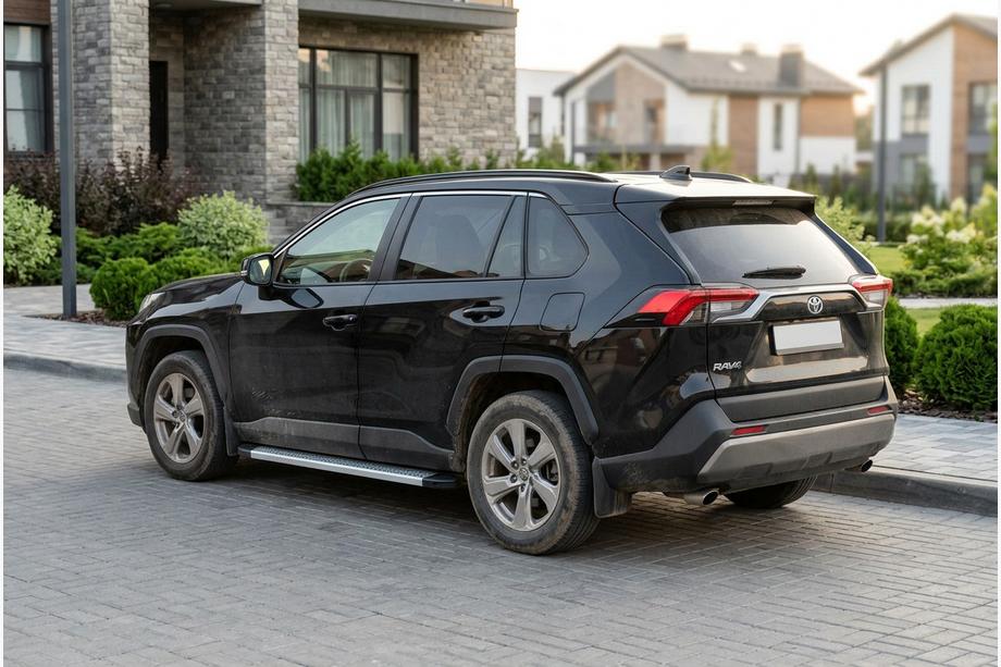Toyota Rav 4 2019–2025 Pedane Laterali Maya V2 (2 pz, Alluminio) Image