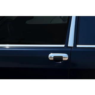Coperture Maniglie Cromate (4 pz, Acciaio Inox)