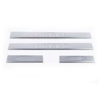 Battitacco Carmos (4 pz, acciaio inox) foto 2
