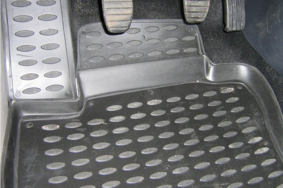 Renault Clio III 2005-2012 Tappetini in gomma per interni (4 pz, Novline) Foto 2