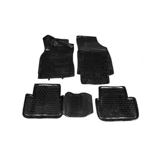Tappetini in gomma per interni (4 pz, Novline) Renault Fluence 2009-2016 foto 2