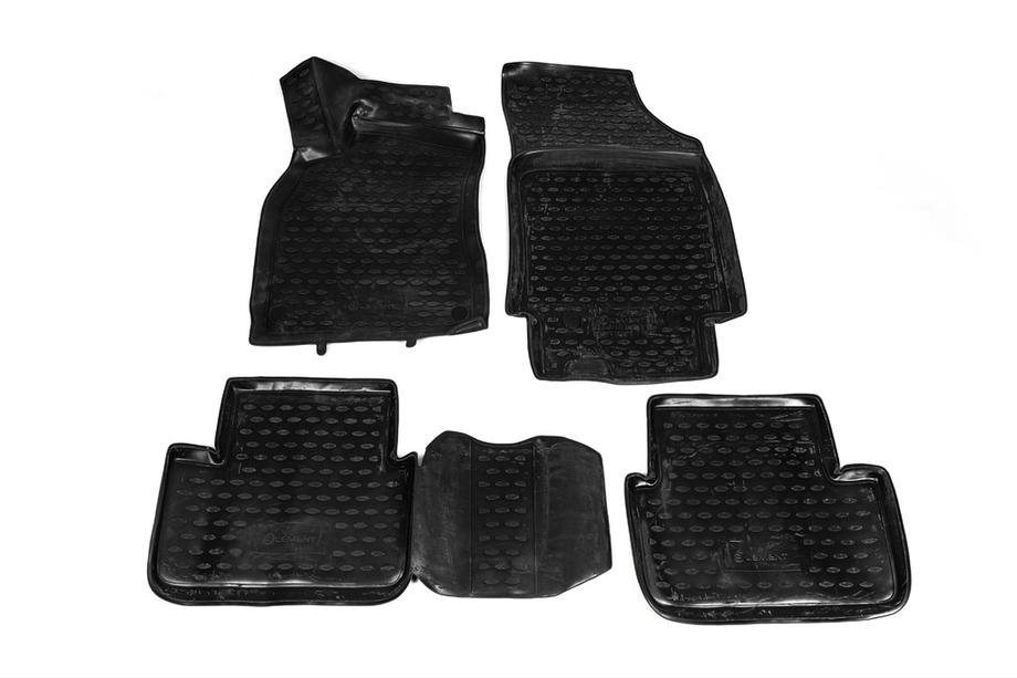 Renault Fluence 2009-2016 Tappetini in gomma per interni (4 pz, Novline) Foto 2