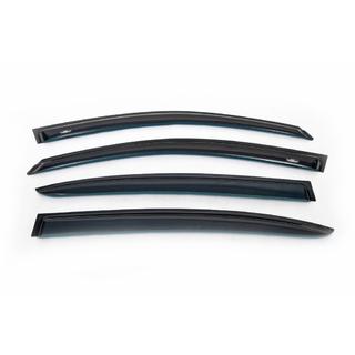 Deflettori Finestrini (4 pz, HIC) Skoda Superb 2001-2009 foto 2