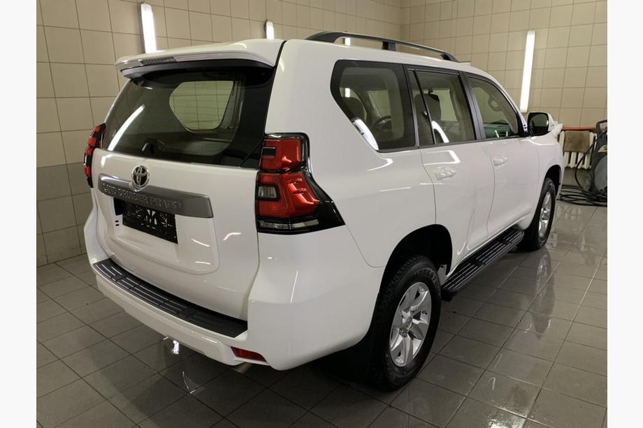 Toyota Land Cruiser Prado 150 2009-2023 Barre portatutto design turco (Nero, 2 pz) Foto 5