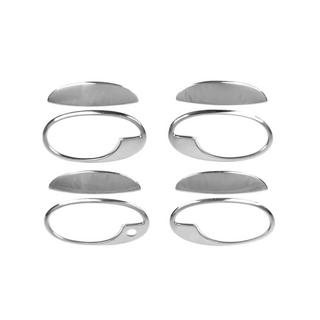 Coperture Maniglie Cromate con Cornice (3 porte, Acciaio Inox) foto 4