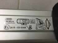 Audi Q5 2017-2025 Barre portatutto trasversali per railings Original (2 pz) foto 4