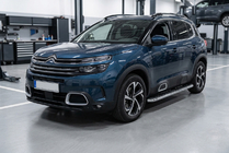 Citroen C5 Aircross 2017-2025 Pedane Laterali Maydos V1 (2 pz, Alluminio e Acciaio Inox) foto 1